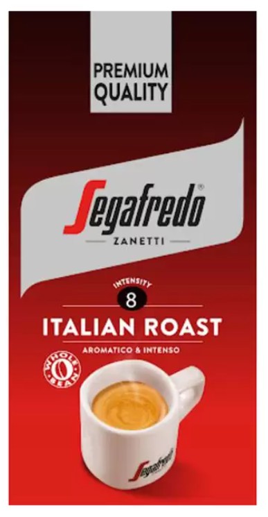 Segafredo Zanetti Italian Roast Whole Beans, 1kg